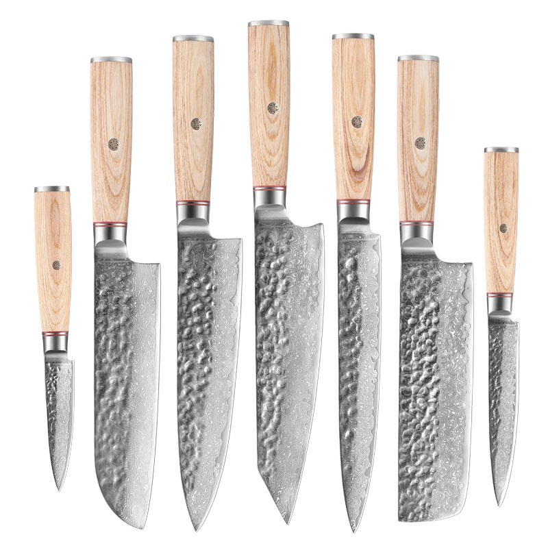 Damascus Luxury Steel Hand Kitchen Knife's