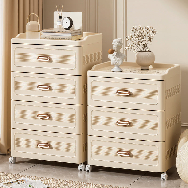 Light Luxury Drawer Cabinet 52 Sides Wide 3-4 Layers