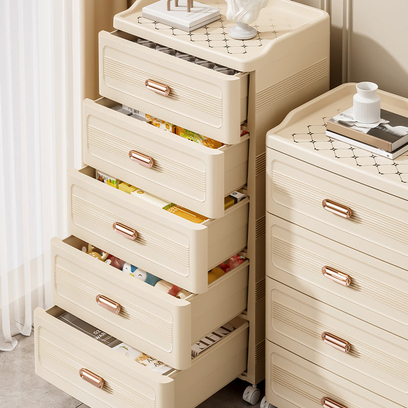 Light Luxury Drawer Cabinet 52 Sides Wide 3-4 Layers