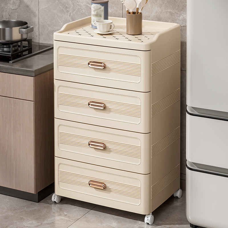 Light Luxury Drawer Cabinet 52 Sides Wide 3-4 Layers