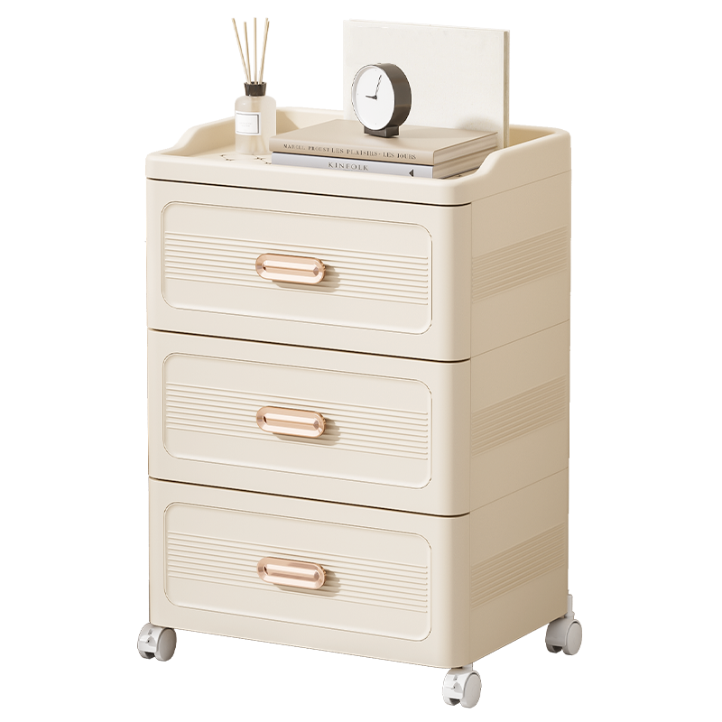 Light Luxury Drawer Cabinet 52 Sides Wide 3-4 Layers