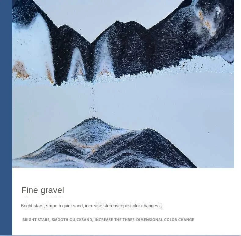 LED 16 Colors 3D Sandpainting Lamp RGB Hourglass (with USB plug)