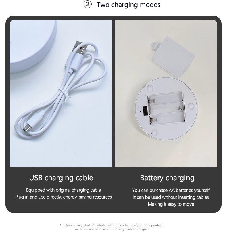 LED 16 Colors 3D Sandpainting Lamp RGB Hourglass (with USB plug)