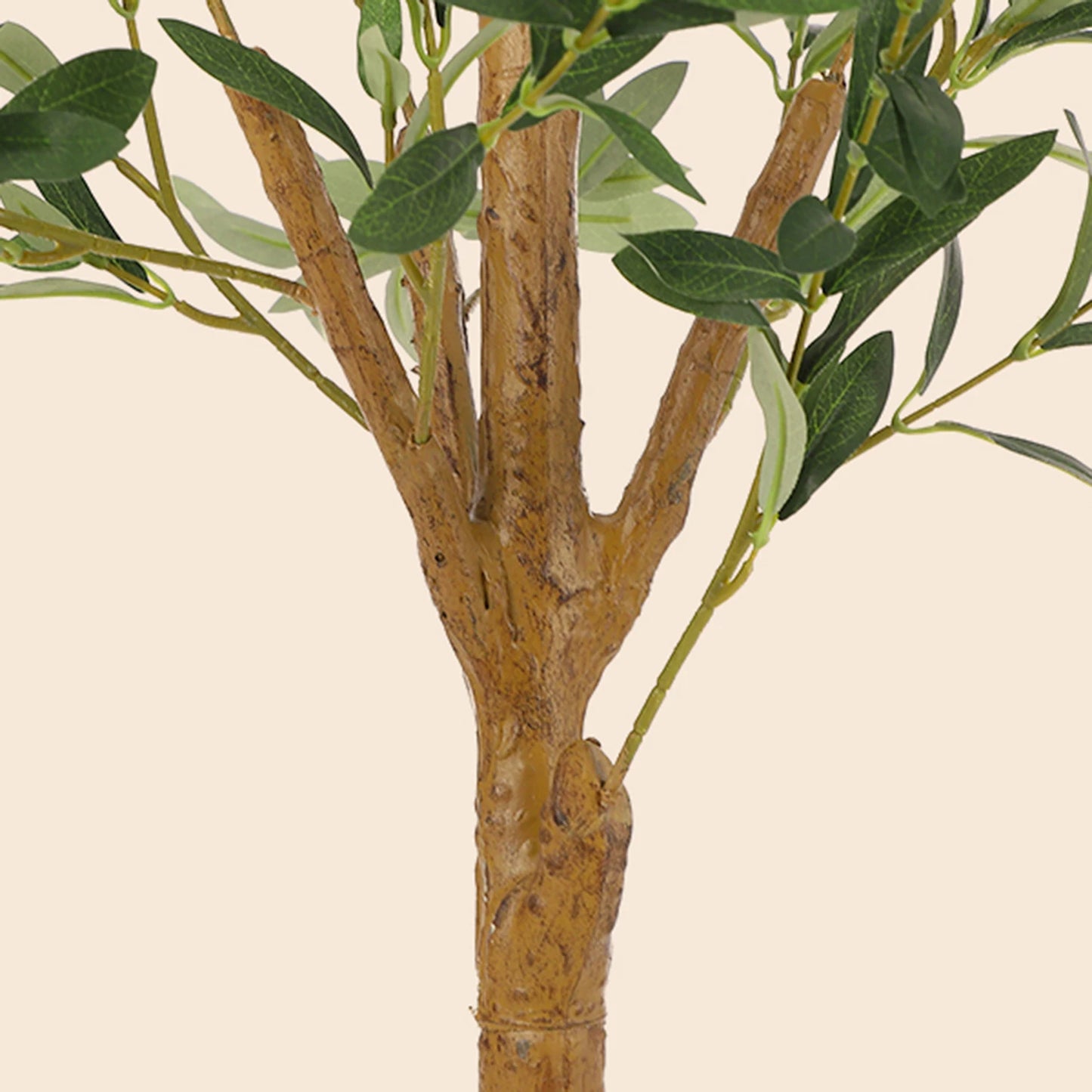 1Pc/2Pcs Artificial Olive Tree 4ft / 5ft / 6ft, Large Artificial Plants Fake Plants in Pot for Home Bedroom Decor